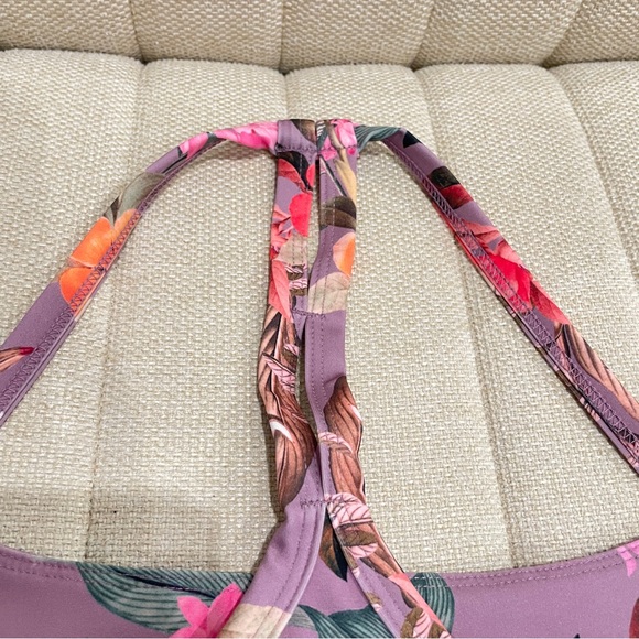NEW Beyond‎ Yoga Silverberry Bloom Luxe Floral Sports Bra Small Nwt - Picture 5 of 6